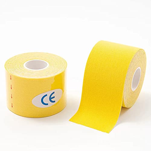 Kinesiology Tape Sports Tapes Elastic Freely Cut for Muscle Back Shoulder Elbow Waist Ankle Polyester Waterproof