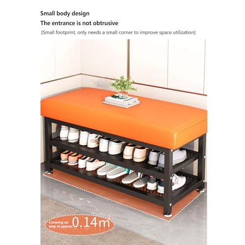 Tabouret à chaussures pour changer de chaussures assis confortablement - 4