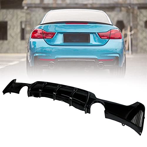 Séparateur de pare-chocs arrière BMW F32 F33 F36 noir brillant