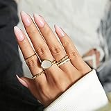 【Alles-in-einem Nagelset zum Aufdrücken】 Dasie Nagelset mit 24 Stück Fake-Nägeln in 10 Größen (0-9 auf der Rückseite), um jeden Finger zu passen, sowie 2 Blättern Nagelklebebändern, 1 Stück Nagelkleber und einer Mini-Nagelfeile für makellose Anwendung, die Mini-Nagelfeile kann zum Kürzen, Feilen und Polieren der Nagelform und -länge nach Ihren Wünschen verwendet werden. Wir schlagen vor, dass Sie mit dem kleinsten Größenvergleich beginnen und die am besten geeignete Nagelspitze auswählen.