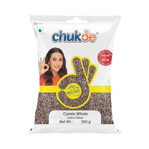 Image of Chukde Jeera Sabut - 400 Grams (200gm x 2) | Whole Spices for Vegetarian, Meat, and Rice Dishes, Snacks, and Beverages | Digestion Aid, Blood Sugar Regulator, Anti-Inflammatory