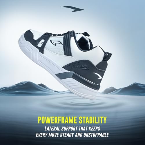Image of ASIAN Men CHICAGO-01 Stylish Casual Mid Top Sneakers and Trendy Shoes with Laces for Men & Boys | Perfect for Wearing to Outings, and Comfortable All-Day Use, Stylish and Durable
