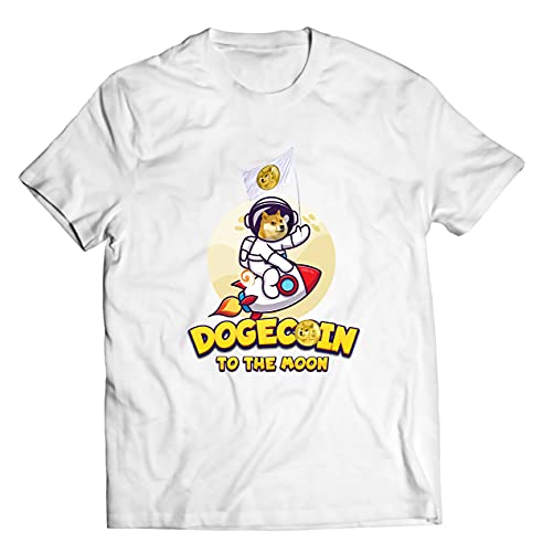 DogeCoin Doge Shirt - Crypto Meme Gift, Dogecoin HODL To The Moon Shirts, Cryptocurrency Shirt, Blockchain Token Shirt, Unisex Standard Fit T-shirt, Quality Print, Small Gifts, Gift For Him or Her