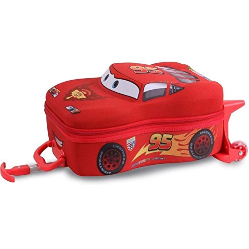 Mochila com Rodinha Poli 3D Carros - Dermiwil
