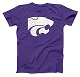 NCAA Officially Licensed Premium Cotton T-Shirts (Kansas State, X-Large)