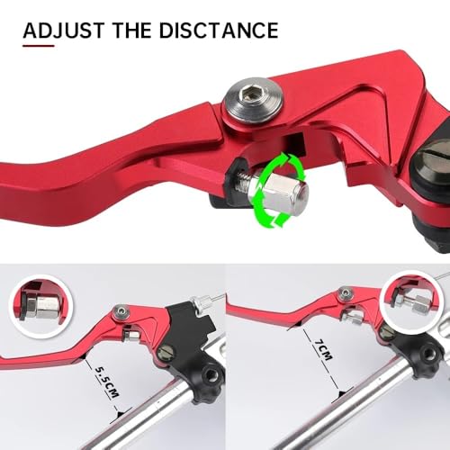 Palanca de embrague y percha de manillar para Honda CRF 250L 300L y CRF 125F 150F 250F 6