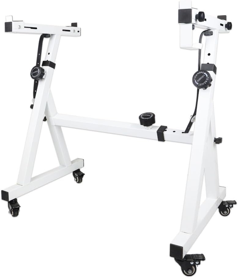 Metal Keyboard Stand, Z Style Adjustable and Portable Piano Stand, Heavy-Duty Piano Keyboard Stand, Sturdy Digital Musical Keyboard Stand Piano(Pink)