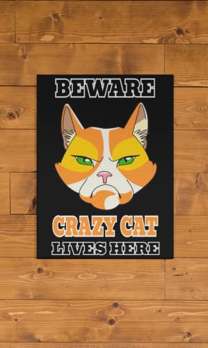 Adhesivo de pared de gato original para regalar a dueños de mascotas 3