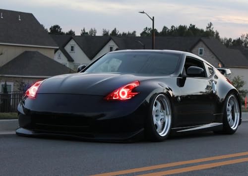 Kit de anillos LED halo RGB 7 colores para Nissan 370Z miniatura 5
