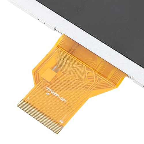 Image of 7 Inch LCD Display Module, 800x480 High Resolution Screen Display Module with 50 Pin RGB Interface for Home Appliance, Widely Used in Industrial Control Systems