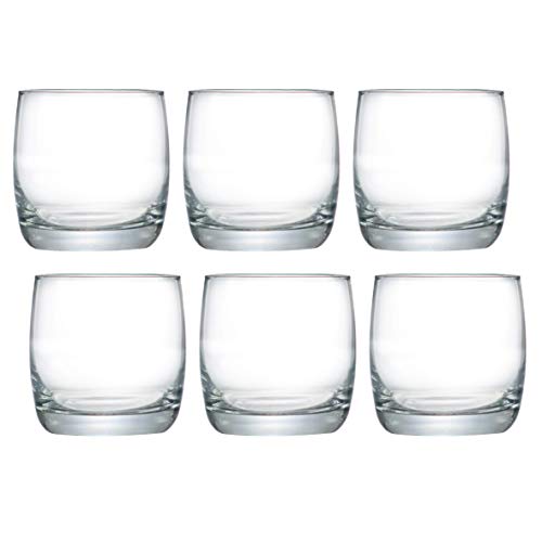 Jogo de Copo de Whisky New York On The Rocks Vidro 325ml 6 Peças, Ruvolo
