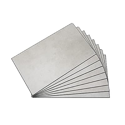 Palisade 25.6 in. x 14.8 in. Vinyl Wall Tiles in Wintry Mix (8 Pack)