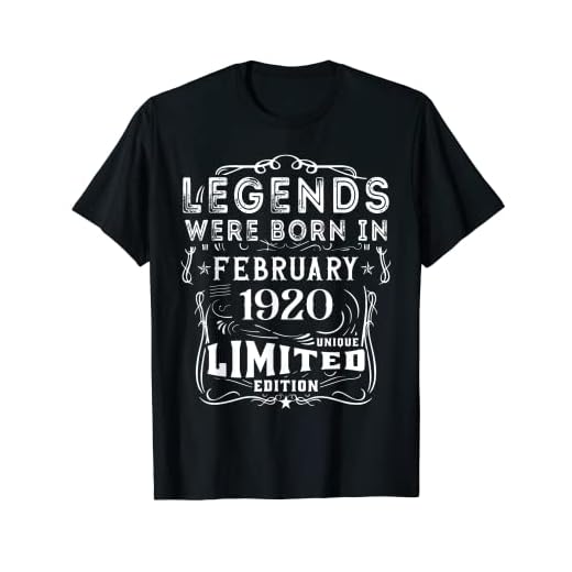 Cumpleaños Febrero 1920 Edición Limitada Regalo February Camiseta