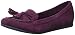crocs Women's Lina Suede Slip-On Loafer, Plum, 9 M US