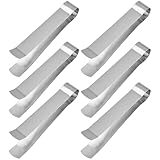 SWETRACE Pinzas Extintoras para Mechas de Velas de Acero Inoxidable, Set de 6 Piezas Portátil, Cortador de Mechas para Velas Aromáticas, Herramienta Práctica para Hogar, Bodas y Cocina