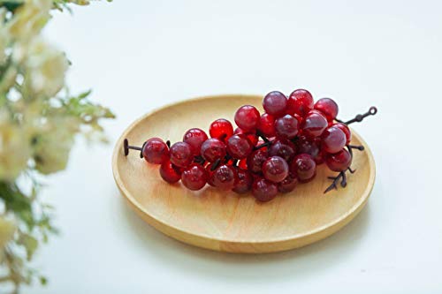 Wood Serving Plate, Wood Round Serving Tray, Fruit Dessert Cake Snack Candy Salad