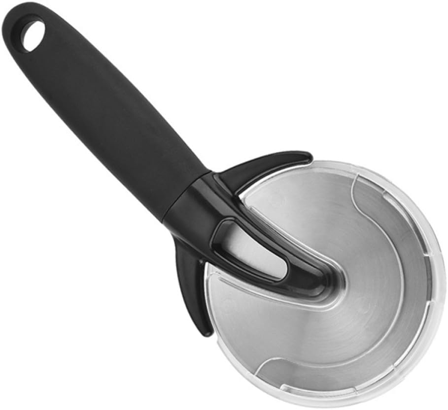 Pizza Wheel and Cutter with Anti Skid Handle Stainless Steel