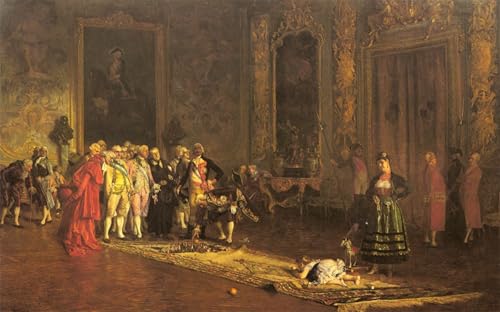 Impression peinture huile Eduardo Zamacois affiche toile salon 60x90