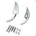 Motorcycle Claw Style Rearview Mini Mirror For Harley Street Sports Cruiser Chrome New