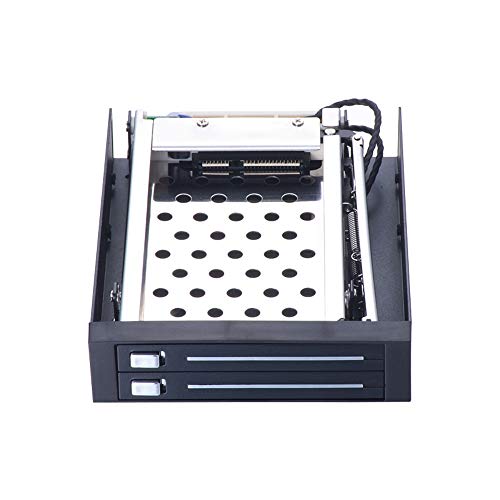 Estación Dock Interna para Disco Duro SATA III 2.5" Dual Bay miniatura 2