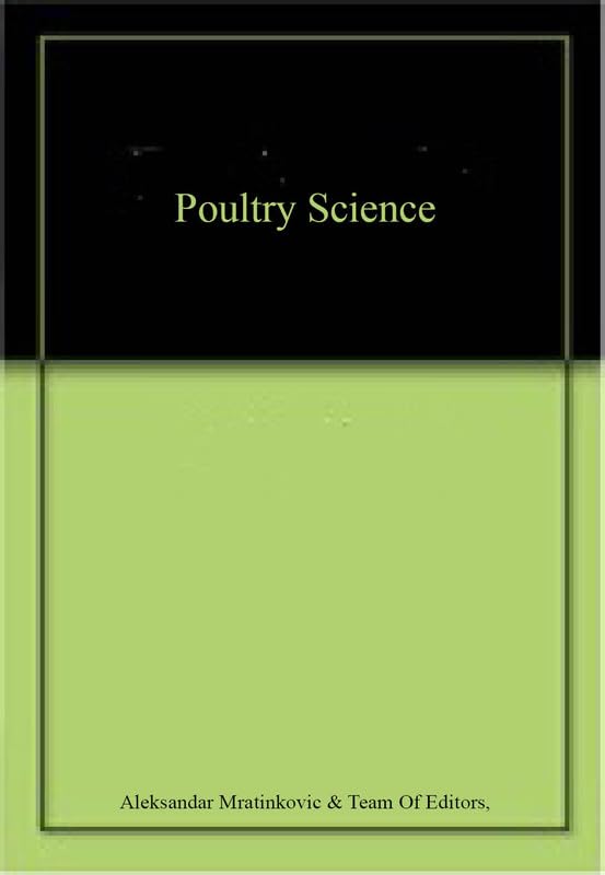 Buy Poultry Science — BookShops.in