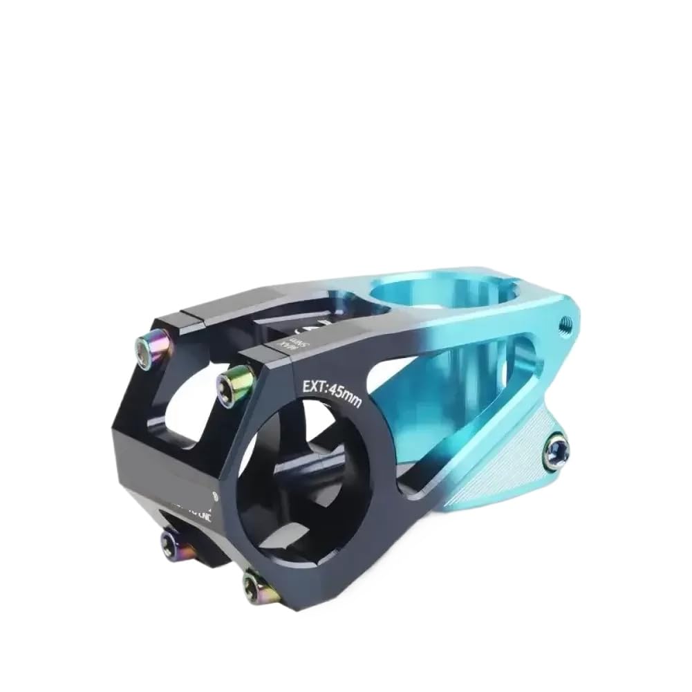 Vástago de Aluminio para Bicicleta de montaña, Manillar de 45mm y 31,8mm, Compatible con Modelos de Bicicleta de Carreras, de Descenso y de Carretera