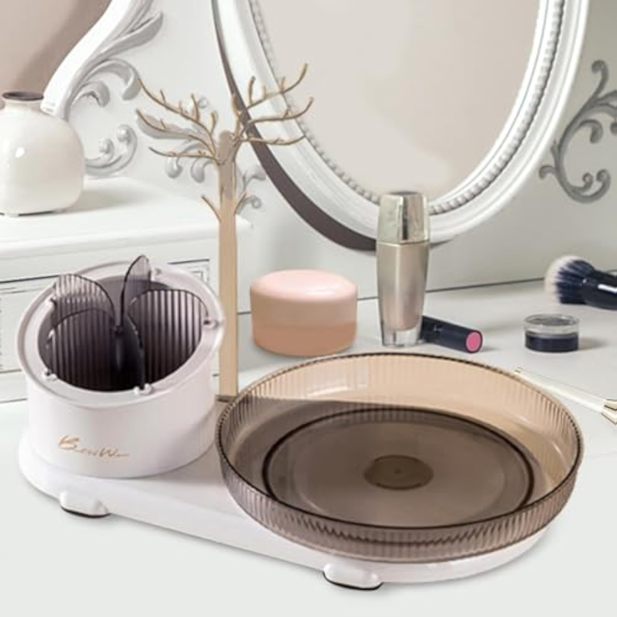 360° Rotating Makeup Organizer Jewelry Organizer