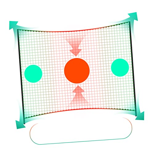 Garneck Security Mesh for Stairs Boys and Girls Net Golf Hitting Nets for Backyard Banister Guard Safety Stairs Rail