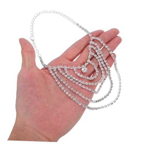 Tobilleras de la playa cómodas que no rozan la piel con diamantes 4