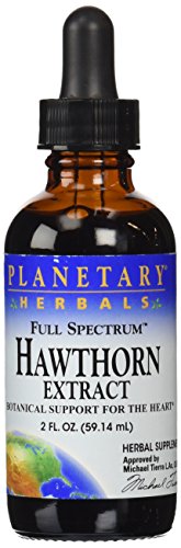 Planetary Herbals Full Spectrum Hawthorn Liquid Extract Supplement, 2 Fluid Ounce #TOP19