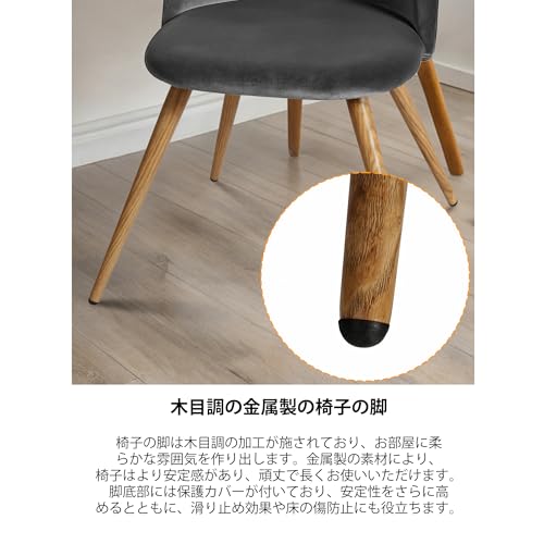 CangLong ダイニングチェア 2脚セット