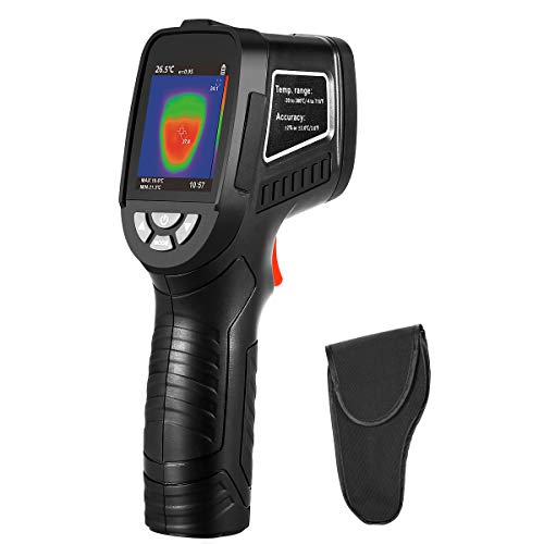 Best Cyber Deals 🔥 Thermal Imaging Camera Infrared Thermal Imager Humidity Measurement Handheld Thermometer 240x320 Screen IR Resolution 1089P Visual Resolution 300000P Temperature Range -4~716°F (Battery not Included)