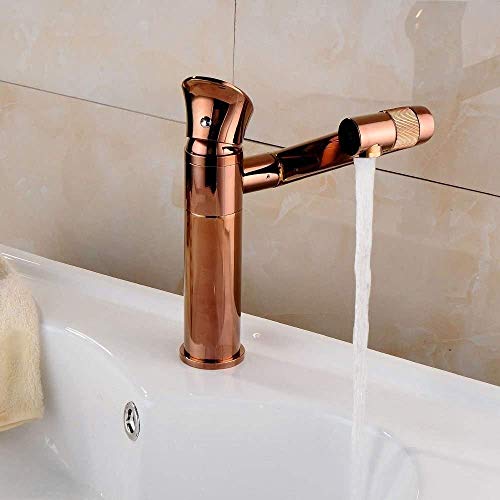 Robinet mitigeur eau chaude et froide rotatif pour optimiser l'espace - 5
