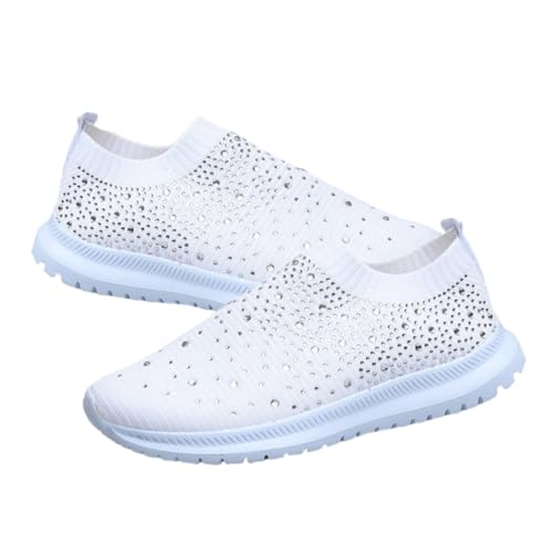 Chaussures légères en mesh pour femmes avec semelle amortissante confortable