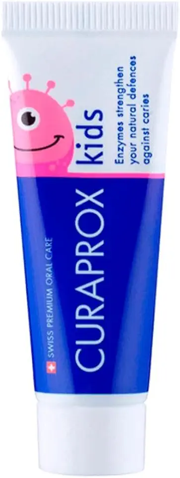 Creme Dental Infantil Curaprox Kids - Sem Flúor - Sabor Melancia - 60ml