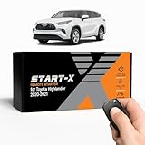 Start-X Remote Starter for Toyota Highlander 2020-2021 || Plug N Play || Lock 3 Times to Remote Start || Push-to-Start only || Zero Wire Splicing! (No Hybrids)