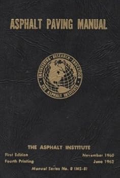 Paperback Asphalt Paving Manual Book