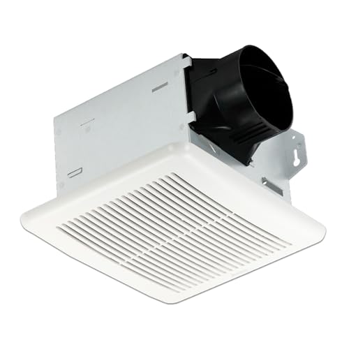 Breez ITG80H Delta Breez Integrity Exhaust Bathroom Fan 80 Cfm Energy Efficient Quiet Operation Ceiling And Wall Mount Motor With Humidity Sensor cover
