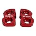GLOGLOW 1Pair Aluminum Alloy Folding Bike V Brake Extension Seat for 14 to 16 16 to 18 406 to 451 Wheel Set V Brake Extension(Red)