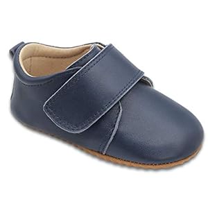 Dotty Fish Baby Boys’ First Walking Shoes baby-jongens Eerste loopschoen