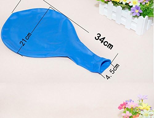 AnnoDeel 15pcs 36 inch Large Round Latex Balloons, Super Big Thick Latex Balloons for Photo Shoot Birthday Wedding Party Decorations,Assorted Colors