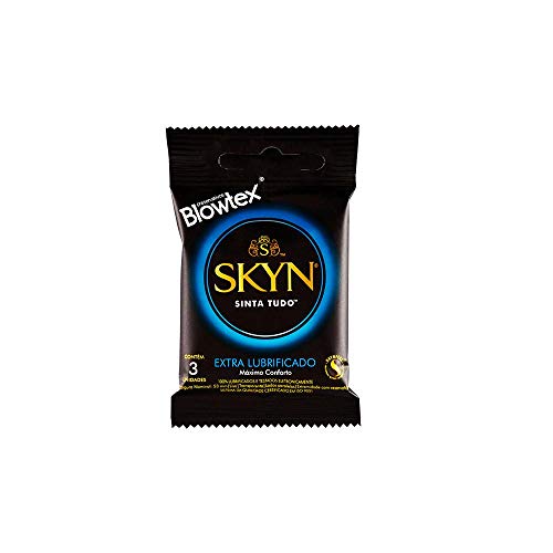 Kit Preservativo Skyn Extra Lubrificado c/ 15 Un. + Lenços Umedecidos Skyn Leve 20 Pague 16