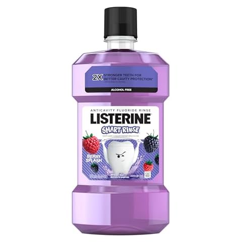 Listerine Smart Rinse Kids Mouthwash Cover