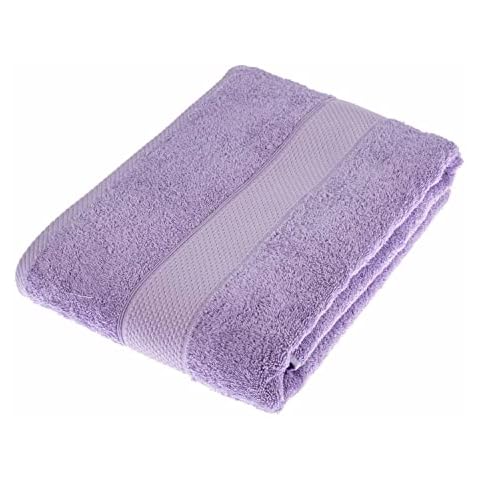Drap de Bain HOMESCAPES Mauve Cover