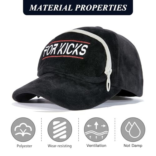 Image of Baseball Cap for Women Men - Adjustable Size Hat | Sun Protection,Colourfast,Moisture Wicking,Ponytail Hole,Wrinkle Free