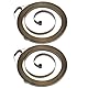 Create idea 2PCS Starter-Rückstoßfeder Rücklauf Starterrolle Kompatibel mit Rasenmähermotor Champion Power Ersatzkabelteile 4140 190 0601, 4140 190 0600