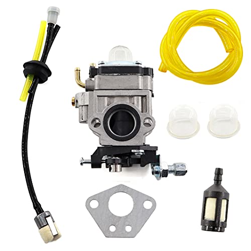 MCHNIC Vergaser mit Benzinschlauch Benzinfilter Satz für Fuxtec FX-PS152, FX-MS152, FX-MT152, MFS520, FX-FSR152 Motorsense Multiool 2in1 4in1 3PS 52ccm