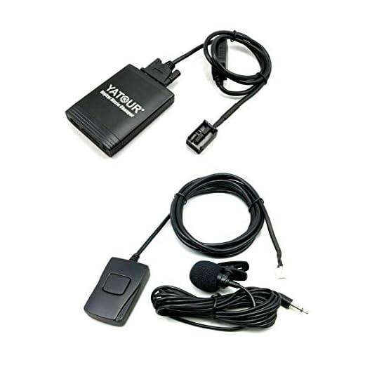 Yatour YTM06-RD4-BT Adaptador de Musica Digital para Coche USB SD AUX Bluetooth Manos Libres para Peugeot Citroen RD4-BT