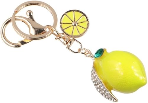 Amazon.co.jp: 1個 レモンキーホルダー 男女兼用 クリエイティブ