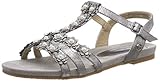  TOM TAILOR Damen 6992207 Riemchensandalen, Silber (Silver 00017), 40 EU
